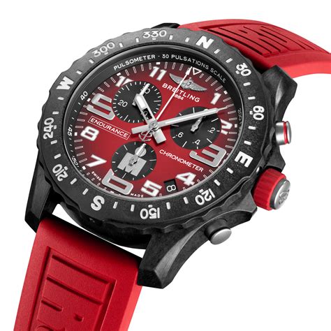 breitling herrenuhren rotes ziffernblatt|Endurance Pro .